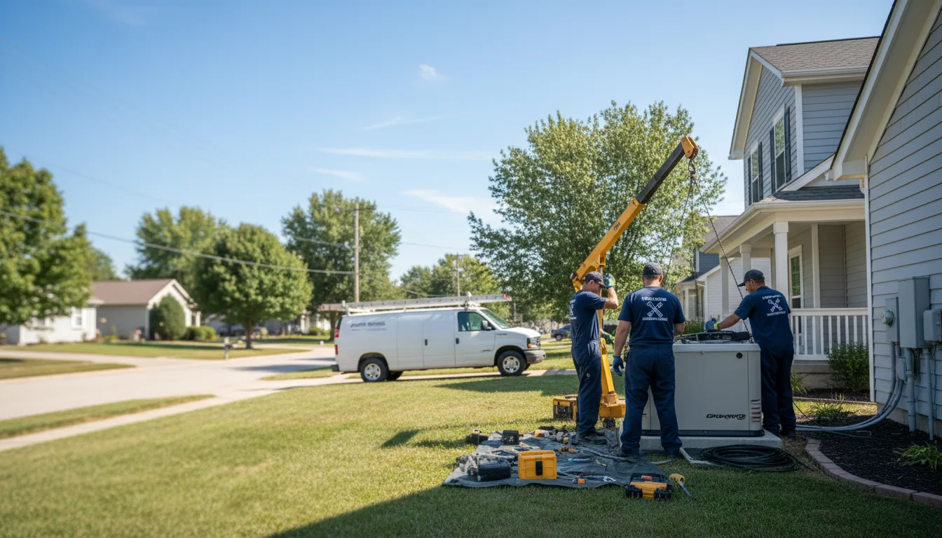 Generator Installation in Gore Springs, MS near me